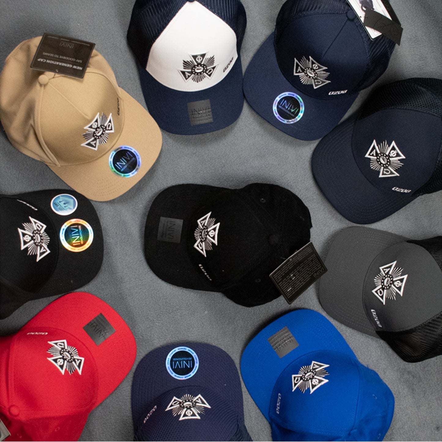 Embroidered Alpha Phi omega Seal